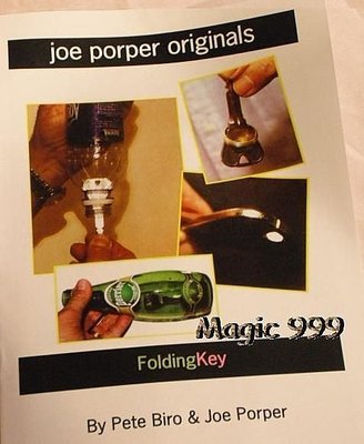 [MAGIC 999]衝評價-魔術道具-高級鑰匙入瓶~199NT.