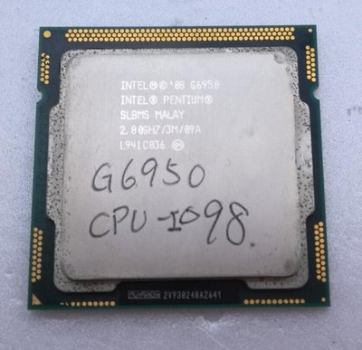 【冠丞3C】INTEL G6950 1156腳位 CPU 處理器 CPU-I098
