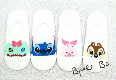 ~*BlueBo*~韓國進口 韓國隱形襪   超可愛迪士尼大頭隱形襪~韓國製