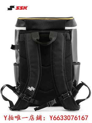 高爾夫日本SSK棒球壘球裝備包水桶型雙肩背包超大容量結實耐用戶外運動球包