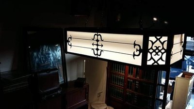台中 Under Object 古物店 八角形 絕品 銅製 光復初 吊燈