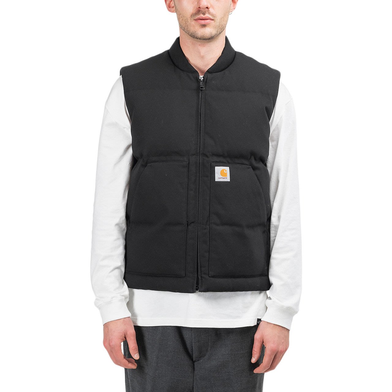日貨代購CITY】Carhartt WIP Brooke Vest I028504 鋪棉羽絨厚實背心穿 