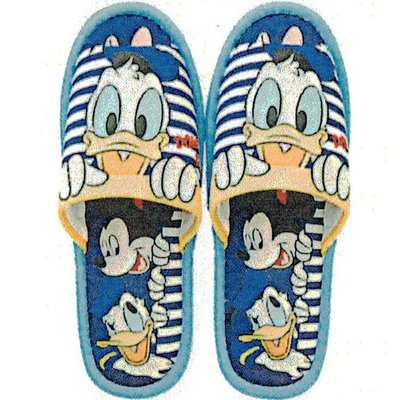 §A-mon日本雜貨屋§日本正版 迪士尼*Disney唐老鴨 DONALD DUCK 造型室內拖鞋☆