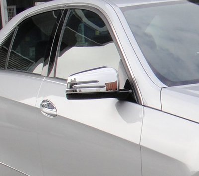 IDFR ODE 汽車精品  BENZ E W212  09-13  鍍鉻後視鏡蓋  電鍍後照鏡蓋