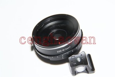 EOS-N1可調光圈轉接環佳能EOS鏡頭轉Nikon1相機V1/2/3 J1/2/3 s1
