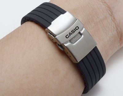 卡西歐適配手錶帶 EFR-303 517 500 MTP-1374D劍魚橡膠錶鍊20mm