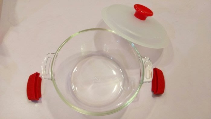 [韌館] 鍋寶耐熱玻璃水晶鍋 開發金股東紀念品 全新