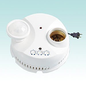 伍星 靜音二號 DIY自動感應燈座 WS-5352 360度紅外線感應燈 台灣製 吸頂式感應燈座E27感應燈