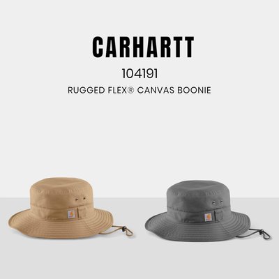 【高冠國際】Carhartt 美線 104191 Rugged Flex Canvas Boonie 綁帶 漁夫 漁夫帽