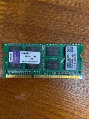 二手金士頓 Kingston 4gb 4G DDR3-1333 10600 m51264k110fr 雙面顆粒