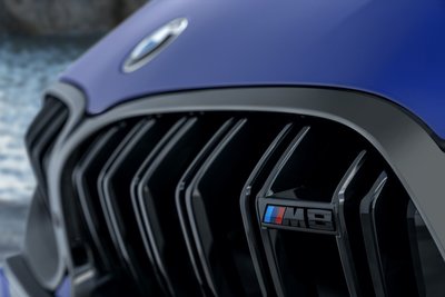 【樂駒】BMW M8 F92 Competition 水箱罩 亮黑 字標 字符 貼紙 原廠 標誌 LOGO