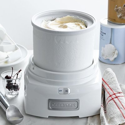 【Sunny Buy 生活館】Cuisinart ICE-21 冰淇淋機(紅/白) 1420ml 優格機 雪貝 甜點