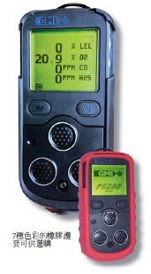 英國PS200 四用氣體偵測器 可探測 硫化氫 , 氧氣 , 一氧化碳 , 可燃性及氣體個人昏迷感知器  M40最新款