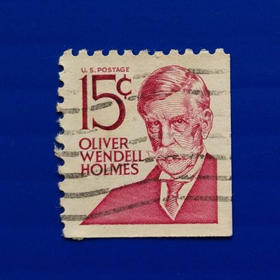 【大三元】美洲舊票-美國1968年傑出的美國人-奧利弗·溫德爾·福爾摩斯郵票 -1全1套 (138)
