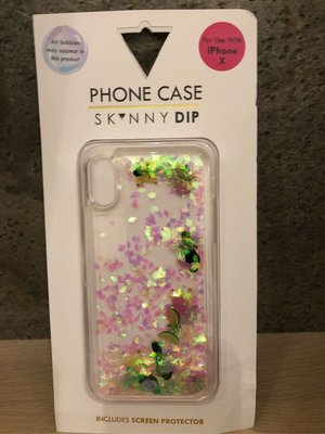 （現貨）(iPhone X) skinny dip TROPICAL MIX LIQUID CASE iPhone X 手機殼