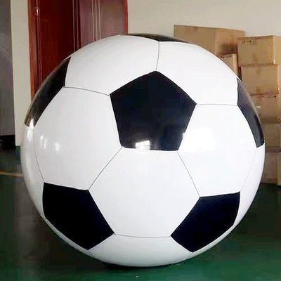 熱銷 定制世界杯充氣大足球3米PVC超大氣球氣模酒吧裝飾學校運動會用球 可開發票
