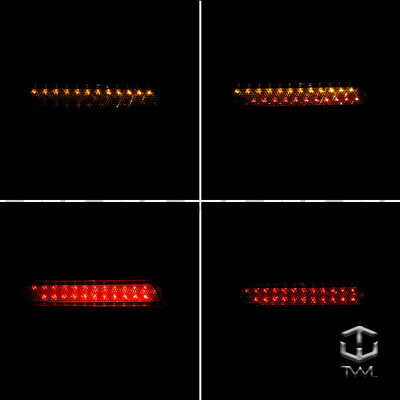 《※台灣之光※》全新三菱05 06 07 08年GRUNDER雙功能3段三段LED紅色後保桿燈組含方向燈功能