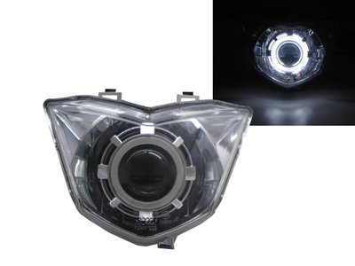 卡嗶車燈 SYM 三陽工業 GT125-- CCFL魚眼 大燈 電鍍
