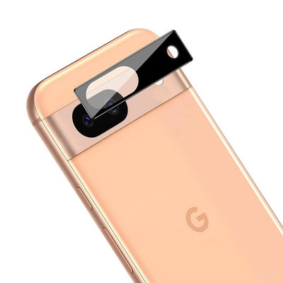 Imak 艾美克 Google Pixel 8a 鏡頭玻璃貼(一體式)(曜黑版) 奈米吸附 鏡頭貼 鏡頭保護貼 鏡頭膜