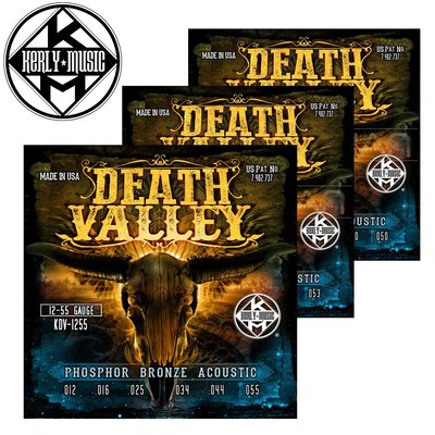 【小叮噹的店】全新 美國 Kerly Music Death Valley 系列 磷青銅 木吉他弦 民謠吉他 吉他弦