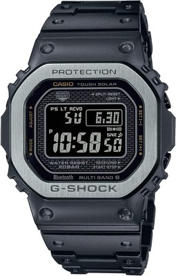 日本正版 CASIO 卡西歐 G-SHOCK 男錶 手錶 電波錶 太陽能充電 GMW-B5000MB-1JF 日本代購