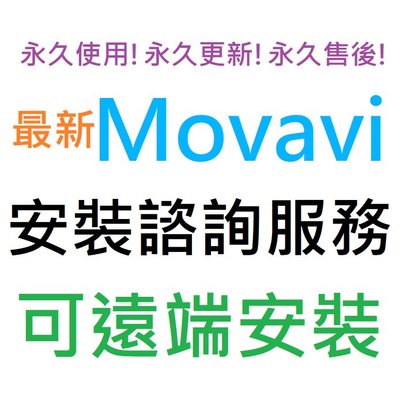 Movavi Video Editor Plus 2024 影片剪輯套裝組 英文、繁體中文 永久使用 可遠端安裝