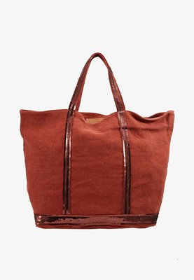 Vanessa Bruno 法國製 亞麻包 帆布包 亮片包 購物袋 特大包 手提袋 托特包 行李袋 拉鏈 媽媽包 特價