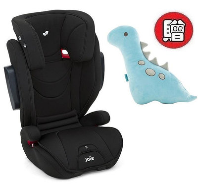 Joie traver lx 3-12歲兒童成長汽座 (Isofix 裝置)(JBD08800D黑) 4500元+贈兒童汽車安全帶抱枕聊聊優惠