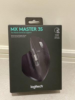 台北現貨 全新 Logitech 羅技 MX Master 3S 無線 按鍵靜音 滑鼠 藍芽 Bolt USB 接收器