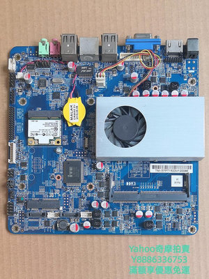 ITX機殼1037U 2117U超薄ITX主板17*17工控一體機低功耗HTPC主板HDMI+VGA