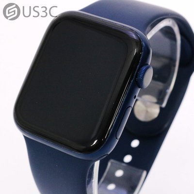 【US3C-高雄店】台灣公司貨 Apple Watch 6 44mm GPS 藍色 鋁金屬錶殼 光學心率感測器 血氧濃度感測器  蘋果手錶