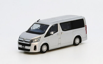 1/64 豐田Toyota Hiace 300最新款海獅銀色合金彷真模型玩具