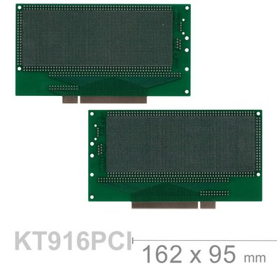 『聯騰．堃喬』KT-916PCI 162 x 95 mm 雙面 110 x 42 孔 FRP  PCB板 萬用電路板