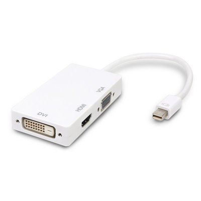 【kiho金紘】LINDY Mini DP to HDMI/DVI/VGA Adapter