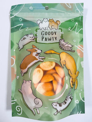 Goody Pawty 小番茄 凍乾 18G 天然蔬菜 蔬果 冷凍乾燥 寵物零食 狗零食 貓零食 貓狗可食