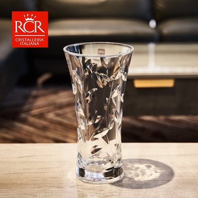 熱銷 意大利RCR水晶玻璃花瓶 富貴竹 現代時尚簡約百合花器擺件