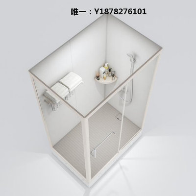 淋浴房SMC整體淋浴房 日式衛生間干濕分離免防水密封式小戶型一體式浴室浴室