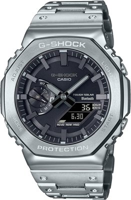 日本正版 CASIO 卡西歐 G-SHOCK 男錶 手錶 太陽能充電 GM-B2100D-1AJF 日本代購