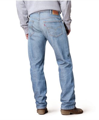【西部牛仔重磅高強度款】美國LEVIS Western Cowboy Jeans 淺藍水洗直筒牛仔褲29-42腰501