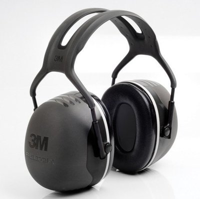 【老毛柑仔店】3M-X5A 高階頭頂式耳罩 31dB 雙軌頭帶設計 不鏽鋼包覆絕緣塑料頭帶 可更換耳墊 3M 聽力防護