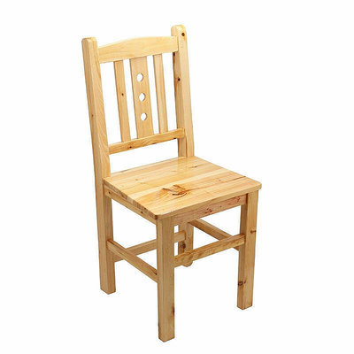 現貨 純木頭餐椅全實木椅子餐椅家用木椅子靠背椅凳子書桌餐廳椅子