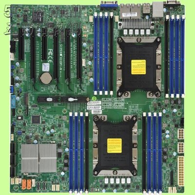 5Cgo【權宇】超級電腦 超微X11DPI-N 270W雙路支持OEM C621主機板LGA3647正品三年質保 含稅