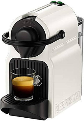 在家防疫即可輕鬆享受頂級咖啡Nespresso雀巢 精品膠囊咖啡機 Inissia C40時尚白 ~全新品 !!