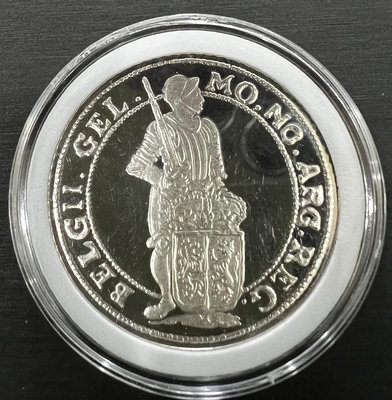 荷蘭1997年杜卡特騎士精制銀幣  杜卡