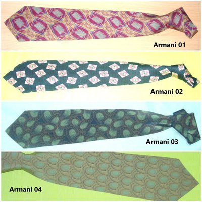 名牌二手領帶 手打領帶：GIORGIO ARMANI系列