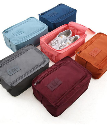 韓版旅行防水多功能收納鞋盒便捷式鞋子收納袋可折疊手提小鞋袋