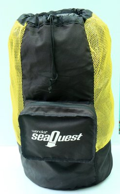 【黑手工坊】Sea Quest潛水裝備袋/雙肩背筒袋/立式網袋/可裝長蛙鞋