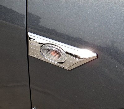 圓夢工廠 Mazda 馬自達 3 馬3 2004~2009 改裝 鍍鉻銀 車燈框 飾貼 葉子板 側燈框 方向燈框