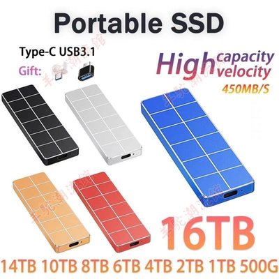 超高速外部SSD-便攜式和大容量移動固態硬盤 專供 8TB 30TB