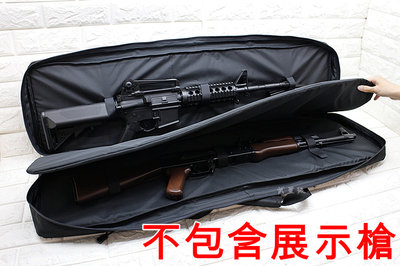 台南 武星級 台製 100cm 雙槍袋 ( 槍盒槍箱槍包槍套槍袋步槍卡賓槍衝鋒槍散彈槍長槍袋BB槍狙擊槍98K M4